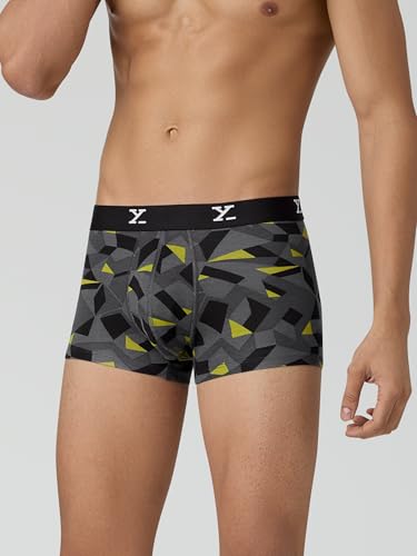 Image of XYXX Cloudsoft Micromodal Shuffle Trunks for Men, Pack of 2