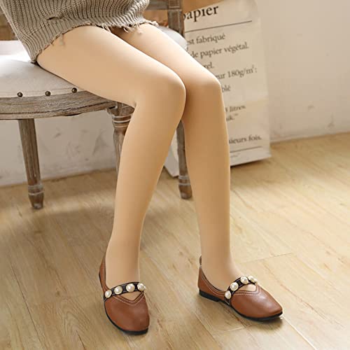 Little Kid Girl Leggings Soft Stretchy Tights Stocking Pantyhose Solid Ballet Pants Comfortable Dance Pants4