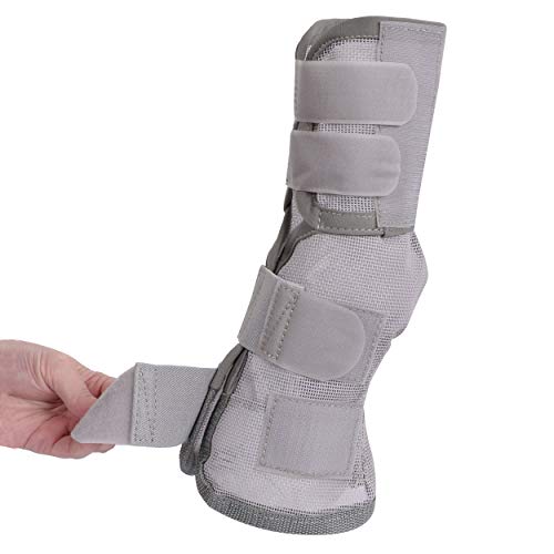Rural365 Horse Leg Guards Set of 4 - Medium Adjustable Horse Fly Boot Horse Leg Protectors Horse Leg Wraps for Flies - Thumbnail 6
