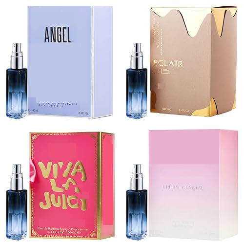 Women's Designer Perfume Sampler Set (4 or 8 bottles, 9