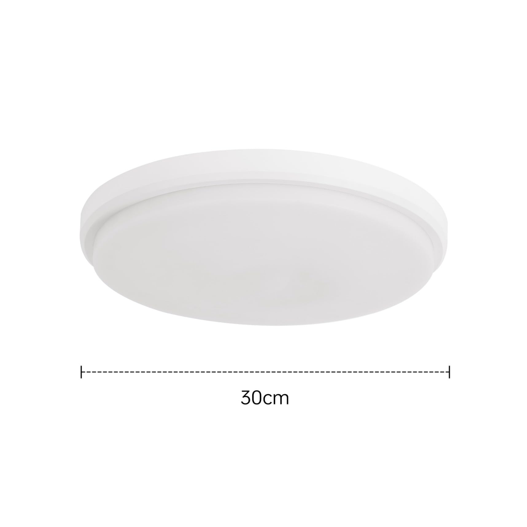 JDONG Plafoniera LED 24W Ø 30CM Cambia Colore Stellato Dimmerabile Bianco Caldo - Bianco Freddo 3000-6500 Kelvin Plafoniera RGB Compatibile con Amazon Alexa