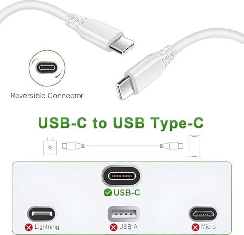 Image of Hoerrye Samsung 25W Pd Type-C Fast Charging Adapter with 1M Type C Cable Compatible with Galaxy M36 /F36 /M35 /F55 /A55 /S25 /A56 /A16 /A06 /M05 /M06 /M16 /F16 /F05 /F06|25watt USB C Devices|Superfast Charger-White