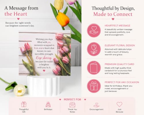 Image of Rarejoy Gift Hamper for Women Tulip Theme Mug Handmade Dreamcatcher Thoughtful Floral Greeting Card Journal Combo Pack of 4 Corporate Valentine Womens Birthday Anniversary Gift