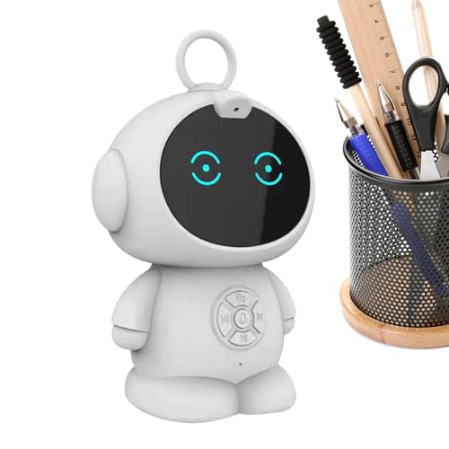 Générique Mini Robot IA Interactif pour – Silicone ABS 20 Cm | Jouet Automate Parlant Intelligent | Compagnon Éducatif Ludique pour Garçons Filles Dès 3...