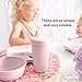 Re-Play Spill-Proof Sippy Cups - Reusable 10 Oz Set of 3, Dishwasher & Microwave Safe, Made in USA, Modern Pink