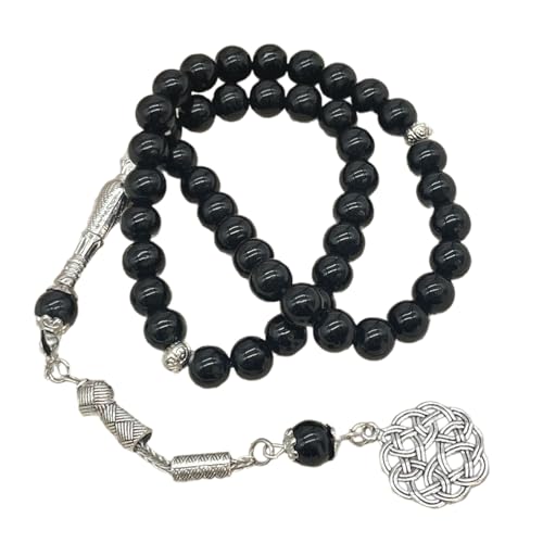 Tasbih traditionnel musulman 45 perles de prière fait main
