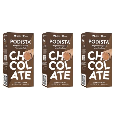 Hot Chocolate Original-Line Nespresso Compatible Capsules Hot Cocoa Pods - Smooth & Creamy - 10 Pod Package