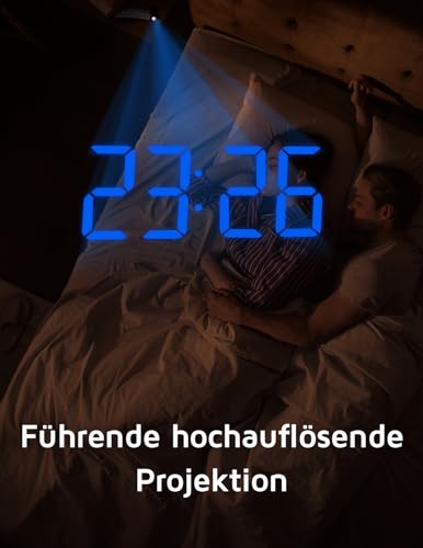 GOLOZA Projection Alarm Clock product photo GOLOZA Projection Alarm Clock product