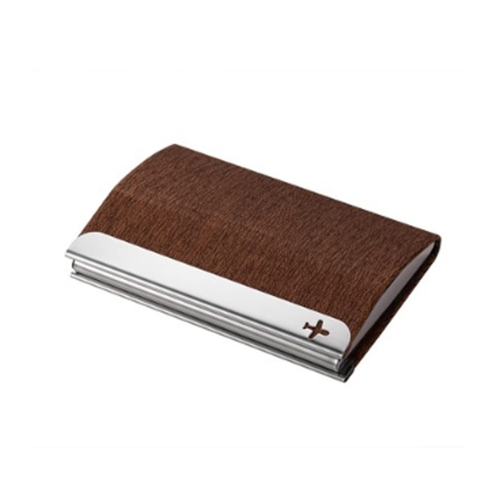 MOBYGKFY Business Card Case Personalized Set-up Men and Women Desktop Holder Office Supplies