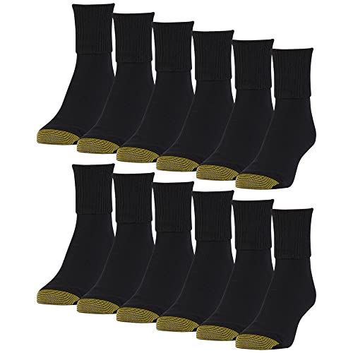 Image of GOLDTOE Women's Classic Turn Cuff Socks, Multipairs