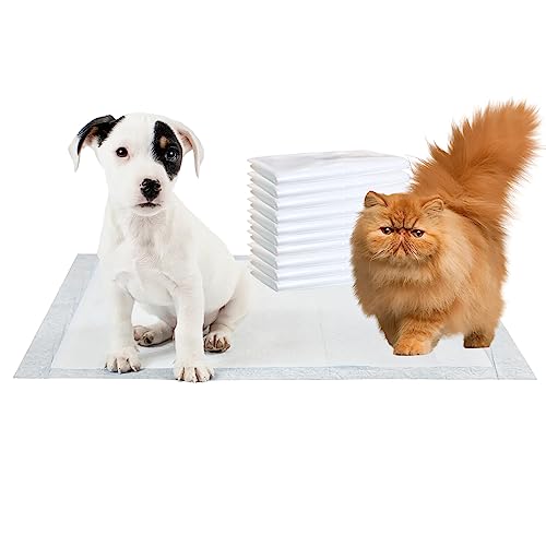 Navoys Puppy Pads, Pack of 6, Super Absorbent, Disposable, Leak-Free, Waterproof, Odour Neutralising, 50 x 40cm Navoys Puppy Pads, Pack of 6, Super Absorbent, Disposable, Leak-Free, Waterproof, Odour Neutralising, 50 x 40cm