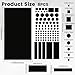 LXUEJIE LED Light Blocking Stickers, 8 Pcs Blackout Stickers for Electronic Light Dimming Sticker Blocking Covers for Routers LED Covers 100% Blocking(4 Cut Out + 4 Uncut)