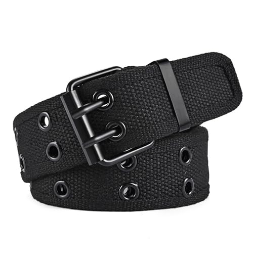 Simple Belt For Male Female Casual PinBuckle Belts Lady Woven Fabric Wide Belt For Jeans Pants Sport Wear Waistband
