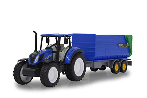 JAMARA 460528 - New Holland Traktor + Kipper Set 1:32 - offiziell lizenziert, Spielspaß für die kleinen Landwirte… – Bild 3