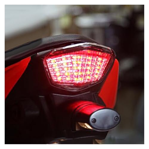 Feu de stop LED intégré moto clignotants arrière pour Ninja 250 250R 2008-2012