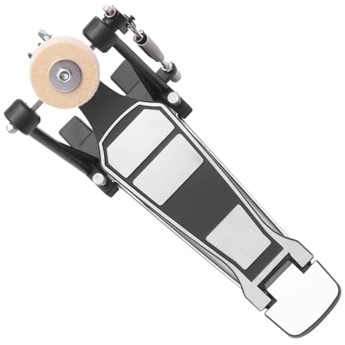 ERINGOGO Hammer Pedal Kick Drum Pedal Kick Pedal Firth Dampener Bass Drum Pedal Drum Single Pedal Drum Kit Accessory Drum Accessory Single Pedal for Drum Metal Drum Pedal Alloy