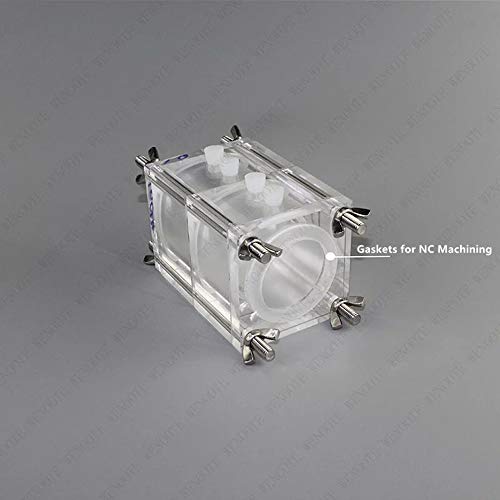 Caja de celdas de combustible acrílica de alta transparencia para batería de zinc-aire 1 ud 3