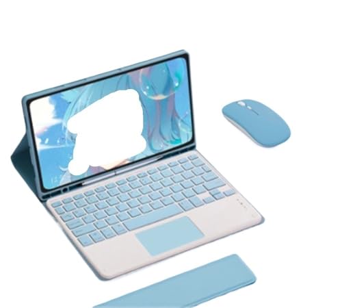 Teclado y ratón para Samsung Tab S6 Lite P619 para estudiar en cafeterías