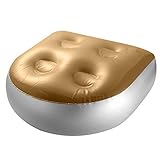 Breite Anwendung ---- Der aufblasbare Whirlpoolsitz ist für alle heißen Quellen und Whirlpools geeignet, bequem und attraktiv für Erwachsene und Kinder, insbesondere für die Verwendung als Zusatzsitze in älteren Bädern