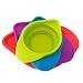 Measuring Cups - Best Set of 4 - Collapsible For Easy Storage with Easy Pour Spouts - Food Grade Silicone - For Dry Ingredients or Liquids - Nonstick, Microwave, Dishwasher Safe-Lifetime Guarantee