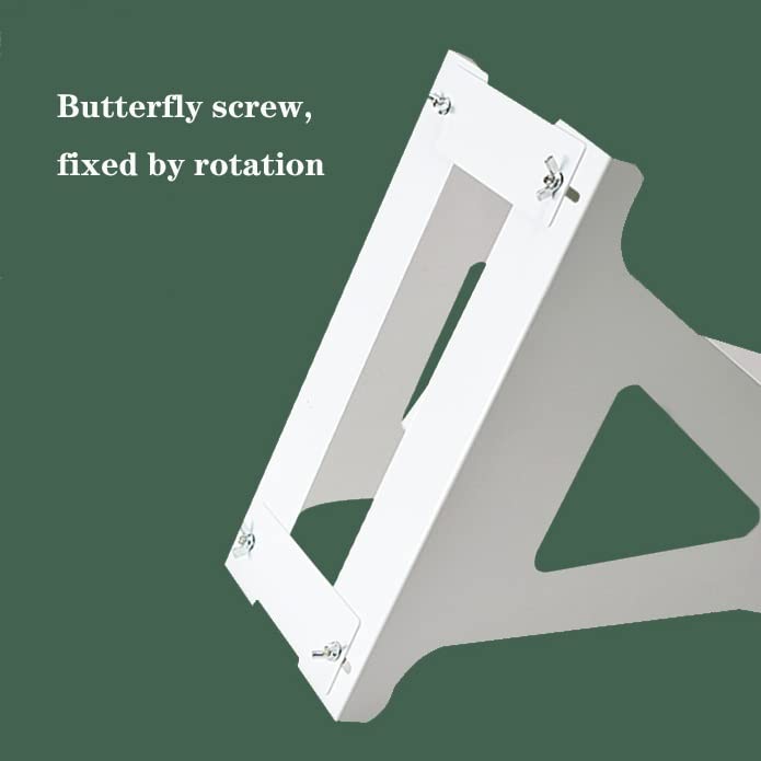Salvaspazio Supporto CPU sotto scrivania - Supporto for Case Tower for PC da Tavolo - Larghezza Regolabile - Staffa for Appendere Case Host PC con Supporto CPU per Case(Bianco,480mm)