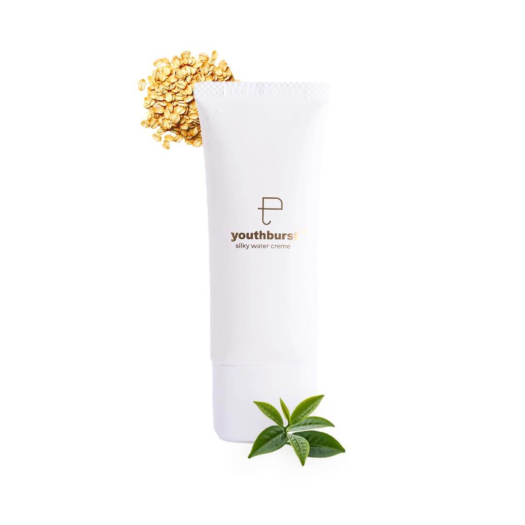 Personal Touch Youthburst Water Gel Moisturiser | Hyaluronic Acid, Vitamins E, C, B3 | 24H Hydration, Dark Circle & Wrinkle Reduction | Anti-Aging Primer | Non-Comedogenic | All Skin Types – 30ml