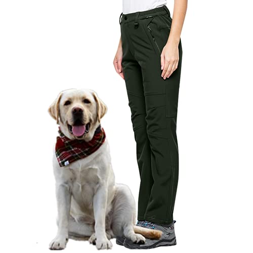 Jessie Kidden Pantaloni Trekking Donna Impermeabili Pantalone Softshell Pantaloni Montagna Abbigliamento Escursionismo Invernali #5088F