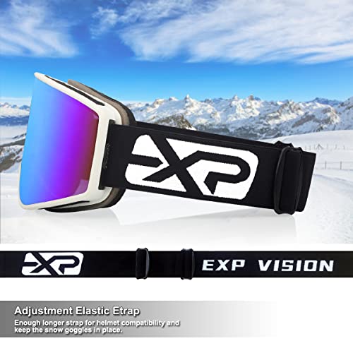 Exp Vision Ski/Snowboard Goggles Parent-Child Snow Goggles Over Glasses For Men, Women Youth Kids #TOP4