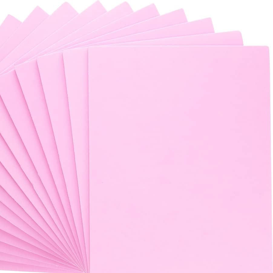 Miniatura 6 de EBL Foam Sheets 9x12" 0.236 in 15pc Rosa