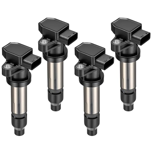 Image of BDFHYK Ignition Coil Packs Compatible with Buick 07-11 Lucerne, Compatible with Cadillac 07-11 DTS, 07-10 STS, 07-09 SRX XLR V8 4.4L 4.6L Coil for UF543 GN10453 COP35 6737301 5C1616 12594176 Set of 4