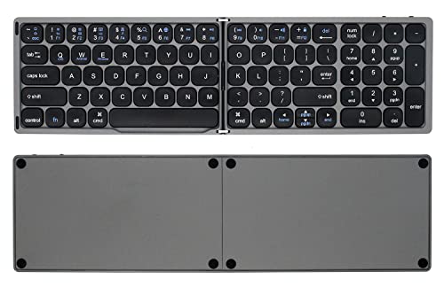HDWR Computer Keyboard, Wireless, Folding, Bluetooth V3.0, Wireless Operation with a Range of up to 10 Meters - Image 4