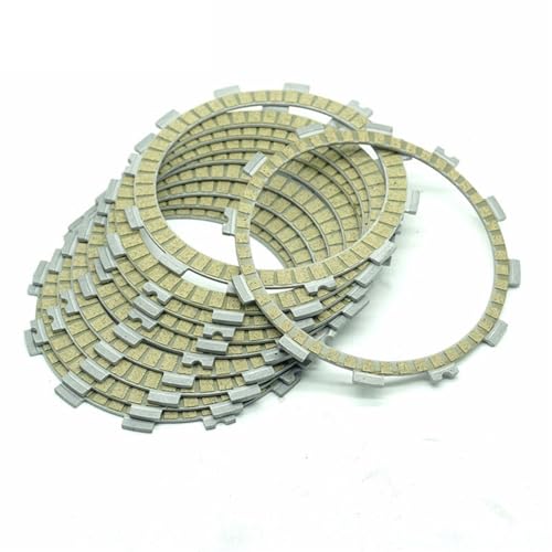 LBAXSXP Compatible with Suzuki GSXR1000 GSXR 1000 2005 2006 2007 2008 K5 K6 K7 K8 Fiber Clutch Friction Disc Plate Kit 10 PCs