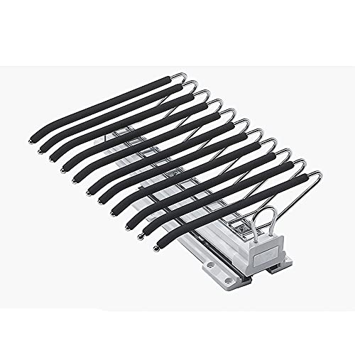 Cintre extensible pour pantalons en acier robuste pour dressing moderne