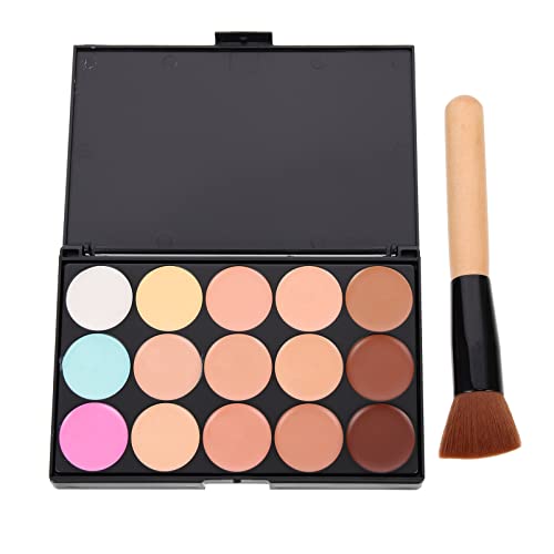 FRCOLOR 2 Piezas conjunto de herramientas de maquillaje paletas de maquillaje para mujer kits de maquillaje pinceles maquillaje pinceis maquilhagem paletas de correctores a prueba de agua