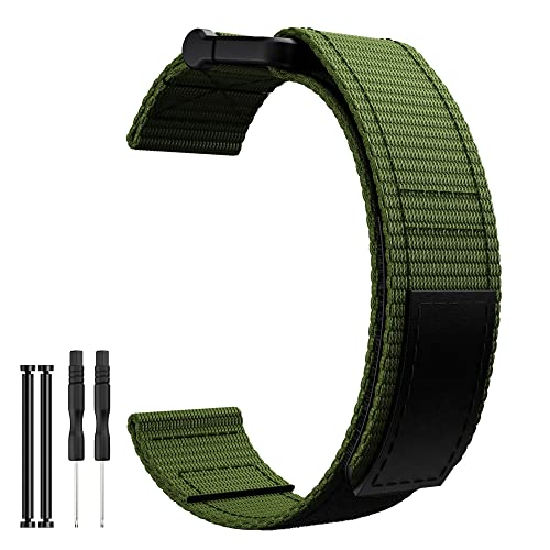 [NWHKQSHSZ] 22 26mm Sports Nylon Strap For Fenix 7 7X 6 6X Pro 5 5X Plus Watch Bracelet Band Loop For Fenix 3 HR Wrist Correa Cl