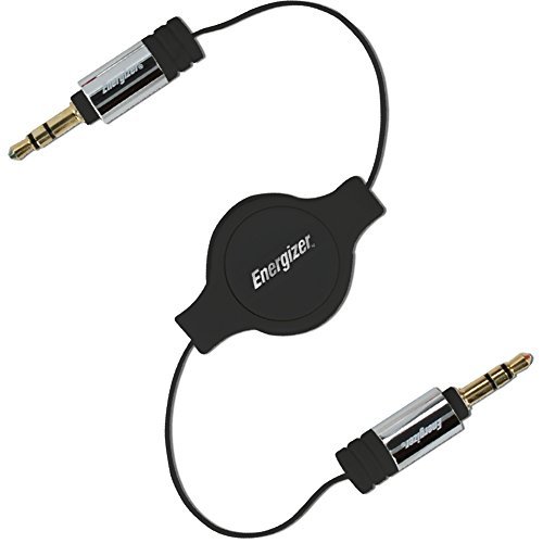 Energizer Retractable Auxiliary Audio Cable