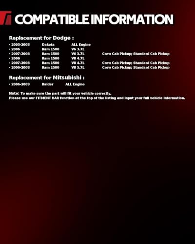 Image of Torchbeam Front Brake Calipers Set for Dodge 2006-2008 Ram 1500 5.7L, Dodge 2005-2008 Dakota, Dodge 2006-2008 Ram 1500 4.7L, Front Left and Front Right Calipers Replace # 18B5008+18B5009