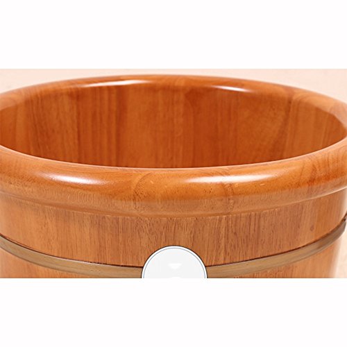 Spa de pies de madera sólida 38cm x 24cm miniatura 5