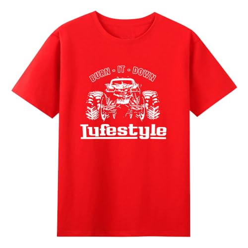 Photo de Rappeur Yeat Lyfestyle 2093 Album Merch T-shirt col rond manches courtes coton T-shirt femmes hommes Streetwear Tops, Rouge, 4XL