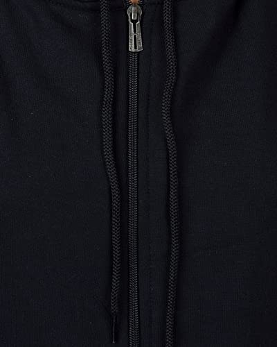 Image of More & More HOODMASTER Women's Fleece Hoodie Sweatshirt with Zip Pockets Full Sleeves Regular Fit Solid Pattern Hooded Neck and Standard Length | Comfortable Fleece Hoodie for Women
