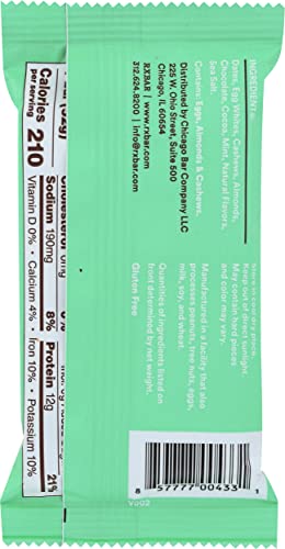 Rxbar, Mint Chocolate Protein Bar, 1.83 Ounce #TOP1