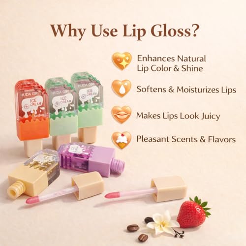 Image of 6PC Lip Gloss Combo, Waterproof Clear Transparent | Lip Plumper, Long Lasting, Non-sticky, Repair Moisturizing Hydrating for Women & Girl