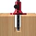 Wheel Marking Gauge, European Aluminum Alloy Scriber Woodworking Mortise Parallel Scribing Tool with Knurled Knob, Metric and Inch Scales