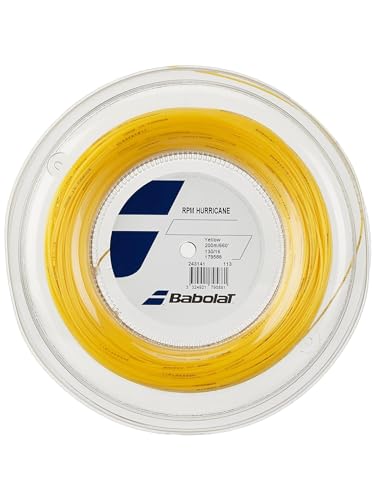 Babolat RPM Hurricane 200m saite, Gelb (gelb), 130
