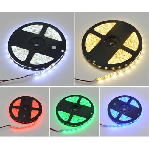 Tira LED RGB 5050 5M 12V Flexible Impermeable miniatura 5