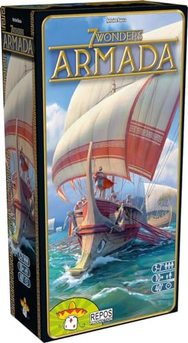 Asmodee 7 Wonders Armada Expansion - Juego de Estrategia para Niños y Adultos, Edades 10+, 3-7 Jugadores, 40 Minutos de Juego miniatura 3