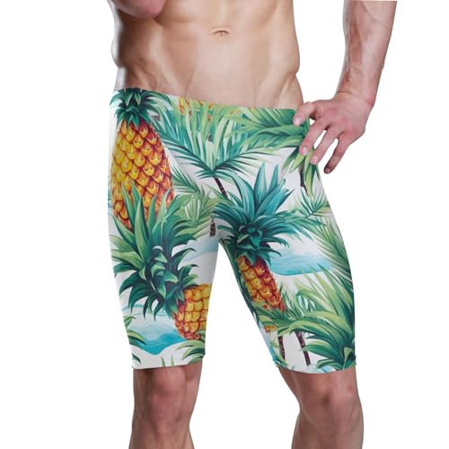 UMIRIKO Pineapple Fruit Swim Jammers Swimsuit for Men XXL B0400879