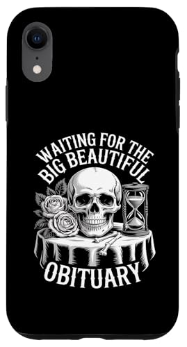 Memento Mori �X�J�� �����v �_�[�N���[���A �S�V�b�N �X�}�z�P�[�X iPhone XR �p