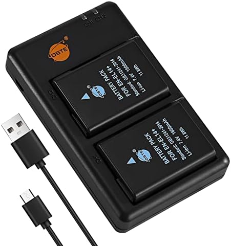 2x Akku für Nikon D300 D200 D300s D700 D70 D50 D100 D70s D100 SLR 1600mAh 7,4V 4061476986942