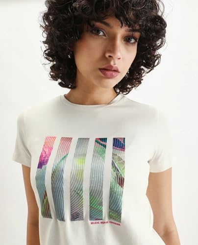Image of RAREISM Regular FIT Graphic Print T-Shirt